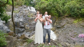 Khaolak Waterfall Secular Marriage