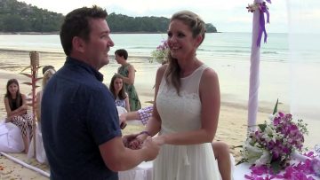 Phuket Beach Renew Western Wedding